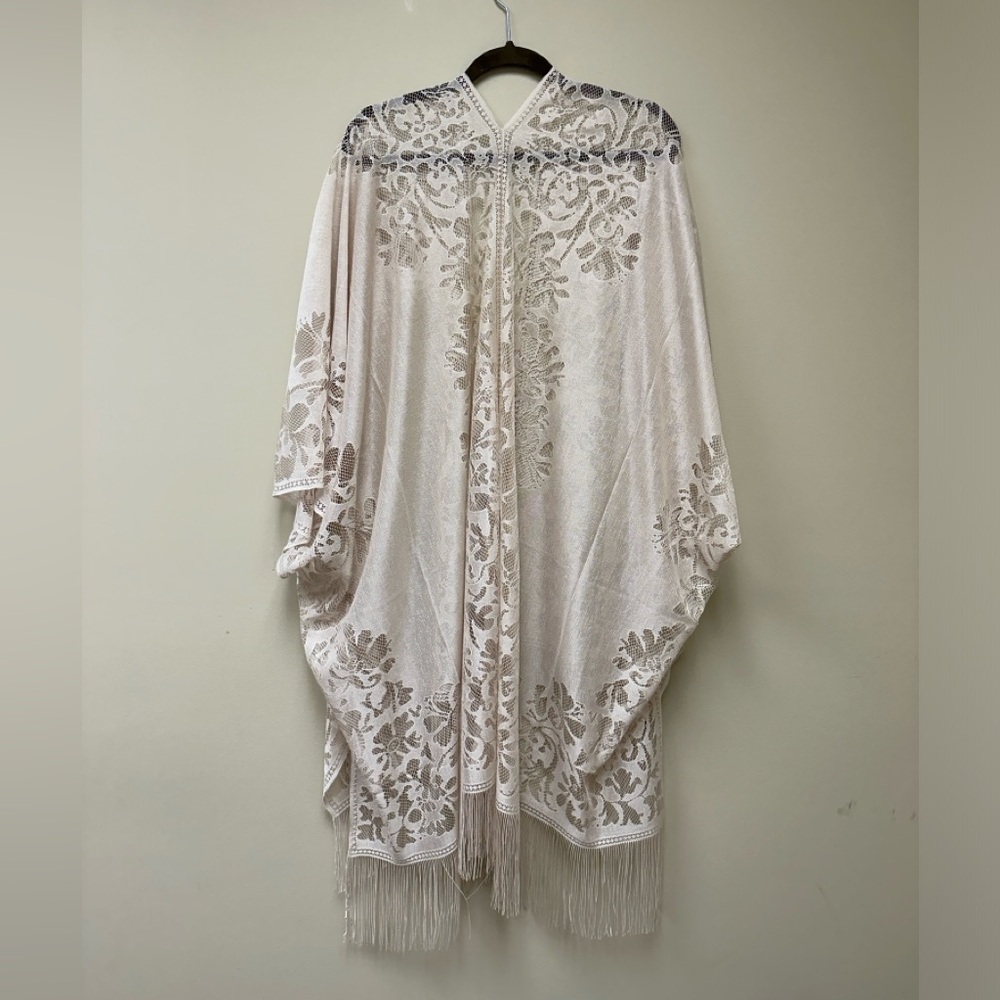 NWT Nude tan lace cardigan
